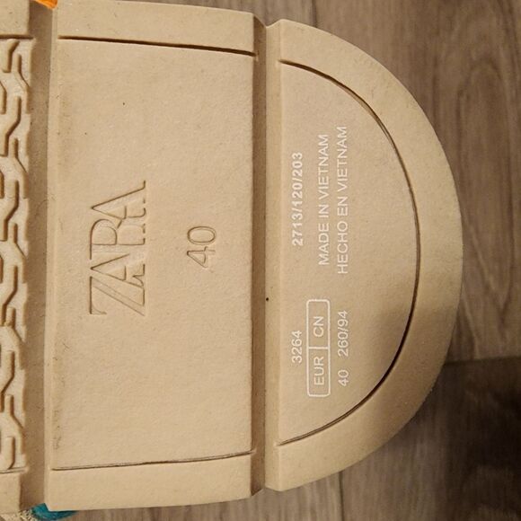 Zara Colorful Braided Sandals - Picture 3 of 5